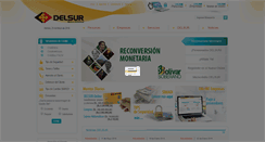 Desktop Screenshot of delsur.com.ve